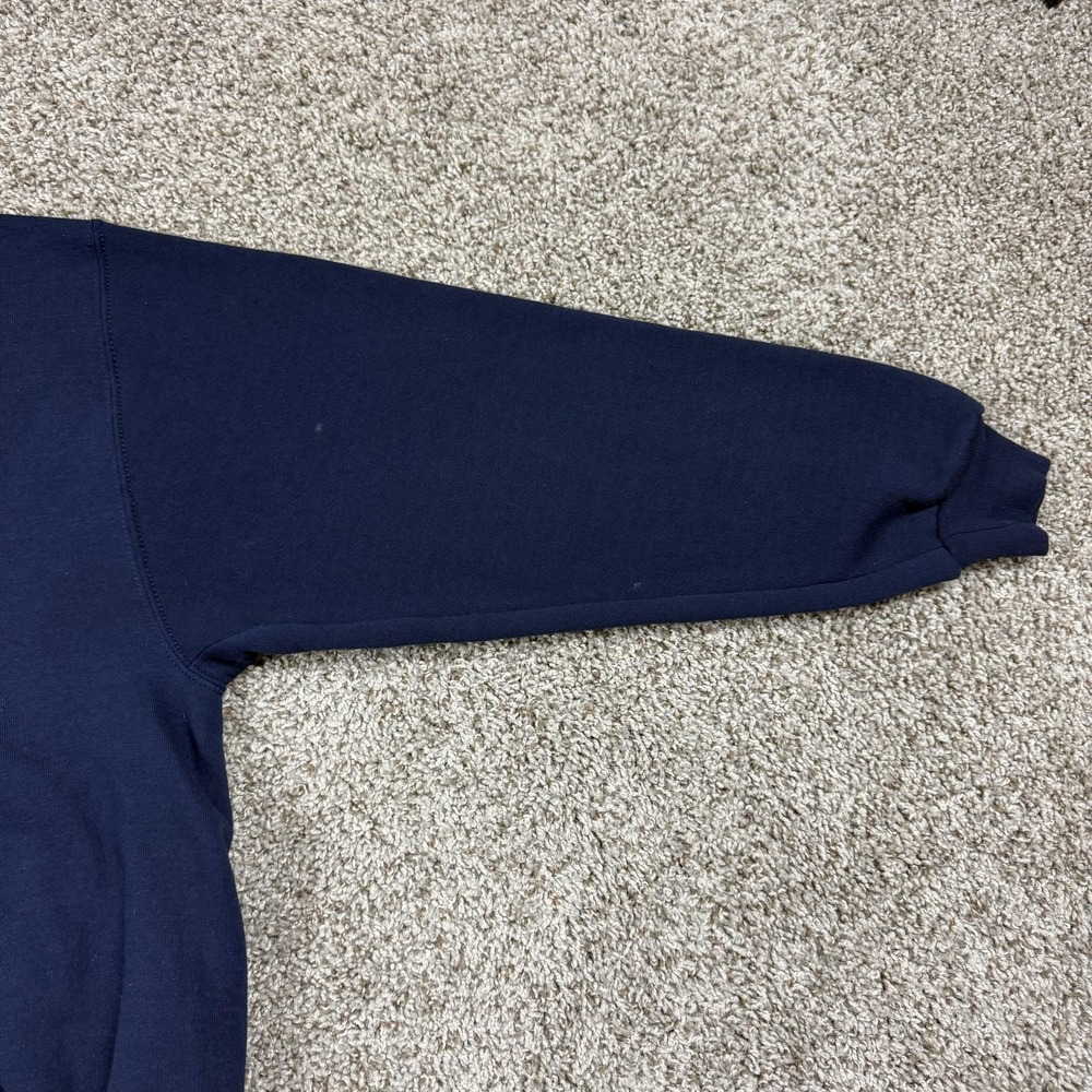 Vintage Russell Athletic Hoodie Adult XL Blue Princeton Tigers Sweatshirt 90s - Picture 9 of 15